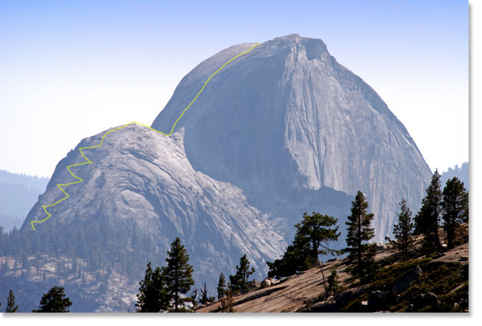 The Route up Half Dome: Part 2